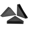 sourcing map PP Corner Protector Triangle 35x10mm for Ceramic, Glass,