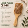 Moo & Yoo Bamboo Paddle Hair Brush | Gentle Detangling
