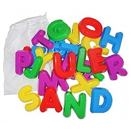 Learning resources Sand Moulds - Uppercase Alphabet