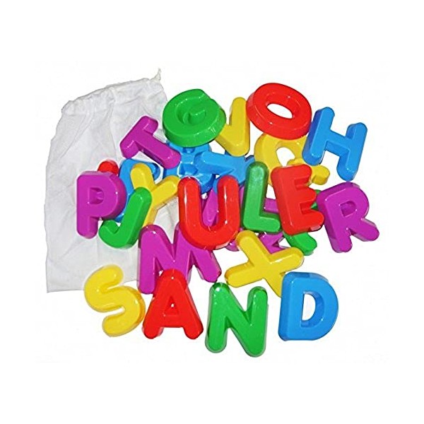 Learning resources Sand Moulds - Uppercase Alphabet