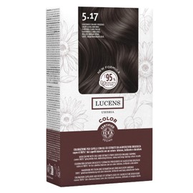 Lucens Umbria Color Kit 5.17 Castano Chiaro Freddo Senza Ammoniaca Vegan