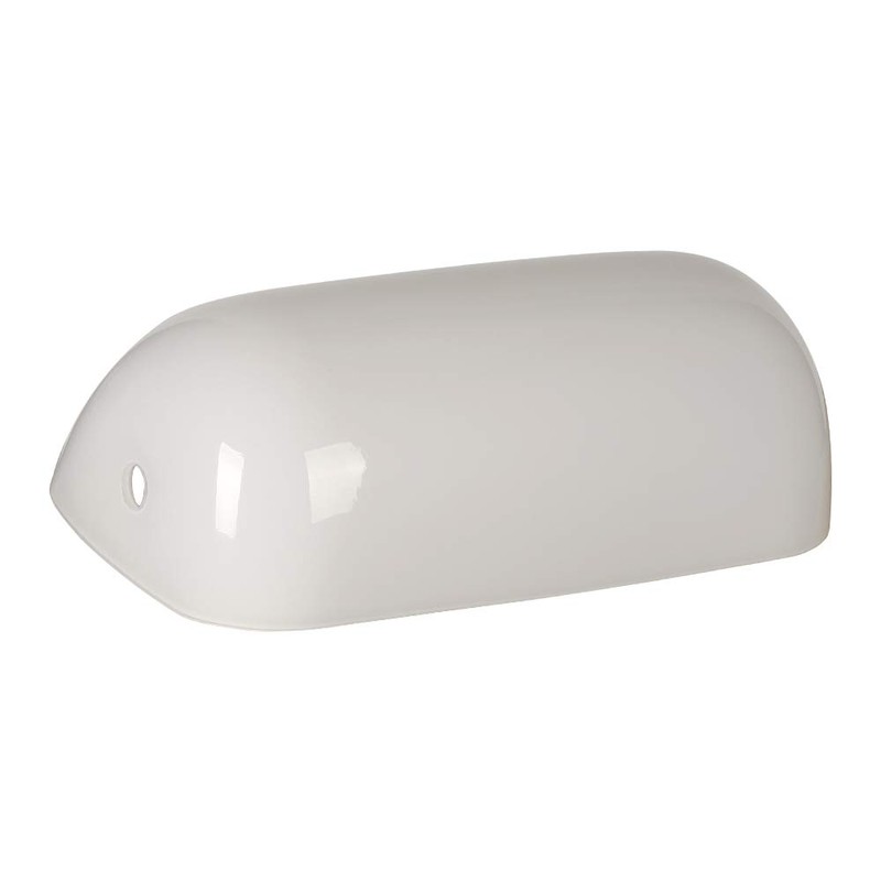 Newrays Glass Bankers Lamp Shade Cover Replacement L8.85 W5.3