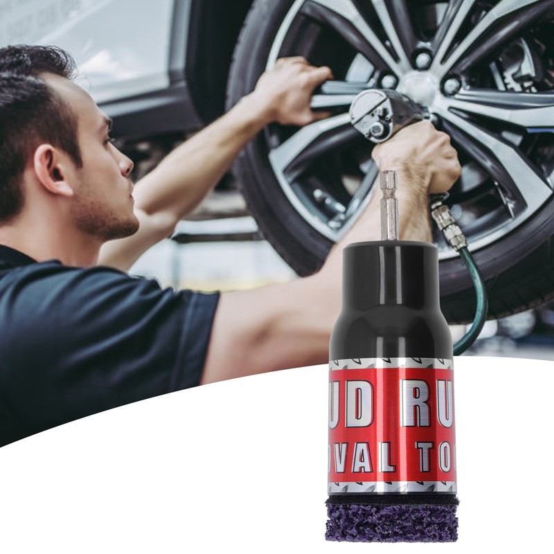 Stud Rust Removal Tool Wheel Hub Cleaner for 1/2in Impact