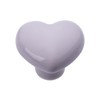 6Pcs Furniture Ceramic Knobs Heart Shape Ceramic Cupboard Drawer Knobs