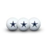 Team Effort Dallas Cowboys Pack of 3 Golf Balls