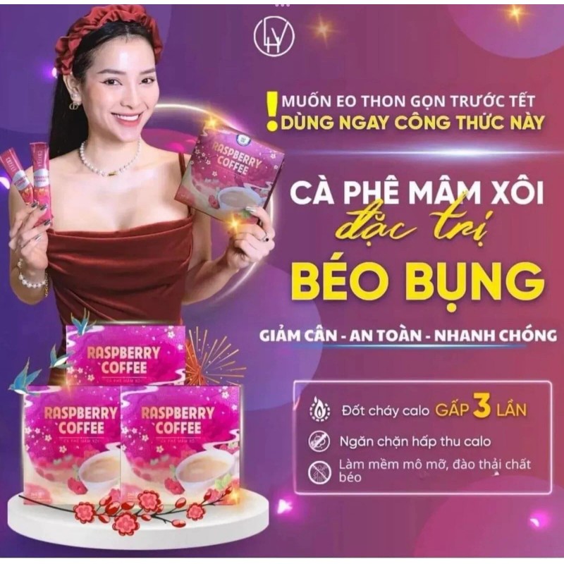 Raspberry Coffee Phiên Bản Mới- Raspberry Coffee-Ca Phe Mam Xoi