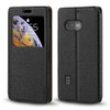 Invisible Magnetic View Window PU Leather Flip Case Compatible with