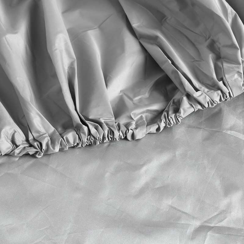 カヌー カヤックカバー 収納カバー アクセサリー 防水 防塵 UV保護 ボートカバー 日除け シルバー