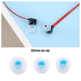 YINETTECH 5 Stück Silikon Kopfhörer Ohrbügel Bluetooth Headset Clip Haken Ersatz mit 6X Silikon Ohrstöpseln für Joggen Radfahren