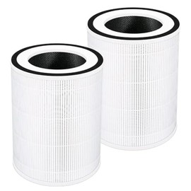 JISIZKY Replacement Air Filter KILO Compatible With CUCKOO CAC-10510FW and Kalo Pro FOR Afloia KILO,KILO PRO, KILO PLUS, MIRO & MIRO PRO AIR Purifier,H13 True HEPA Activated Carbon Filter(2-Pack)