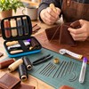 Leather Sewing Kit for Hand Stitching & Repairs – 28-Piece