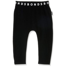 Bonds Baby Stretchies Leggings, Black (Deep Black), 1 (12-18 Months)