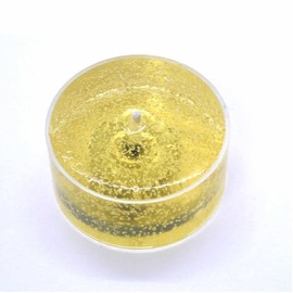 24 Pack Unscented GOLD Color Mineral Oil Based up to 8 Hours Tea Lights for Home Emergency Use And Special Events by The Gel Candle Company