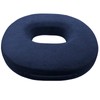 Donut Pillow Memory Foam Seat Cushion - Non-Slip Bottom,Portable Orthopedic