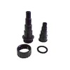 Male/Female BSP Plastic Pond Threaded Hosetail Adapter Reducer Pack -
