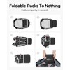 CROSSGEAR 24L Hiking Backpack, Lightweight Foldable Packable Daypack with RFID