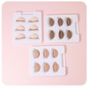 ANNAFRIS 6 Pairs Removable Eyelids with Lashes, Replaced Eyelid Mannequin