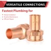 (Pack of 5) EFIELD 3/4" FTG Press x 3/4" Female