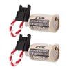 ﹙▷ 2 Pcs ◁﹚CR14250SE 3V Lithium Battery for Sanyo CR14250SE