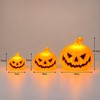 Halloween Pumpkin Lantern for Party Decor – Ghost Face Candle