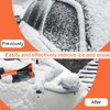 OUDQFCJ Auto Eiskratzer - Effektiver Auto Eiskratzer - Ultra Schneebesen