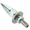 Abfer Car License Plate Screws Spike Shape License Plate Fasteners
