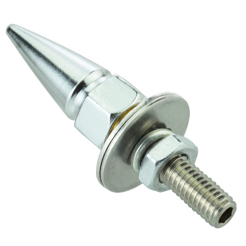 Abfer Car License Plate Screws Spike Shape License Plate Fasteners