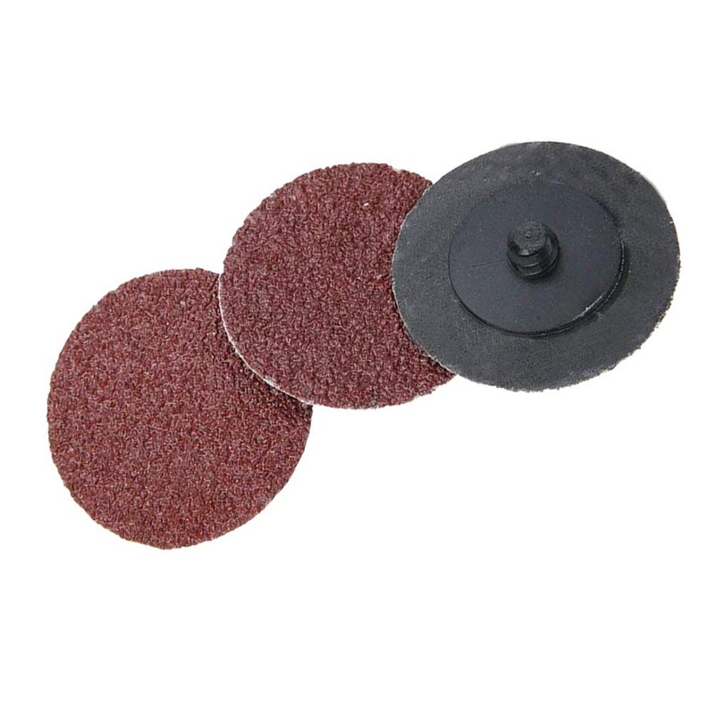 25pcs 50mm Drill Sandpaper Rotary Sanding Disc 2 inch Sanding
