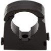 ROHANS Single 15mm HINGED Pipe Clips TS15 for PIPEWORK Black,