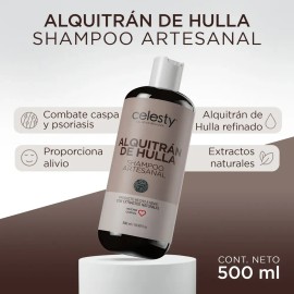 Shampoo Alquitrán Hulla Control Psoriasis Caspa 500ml