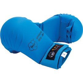 Tokaido WKF Approved Mitts without Thumb - Blue, Medium