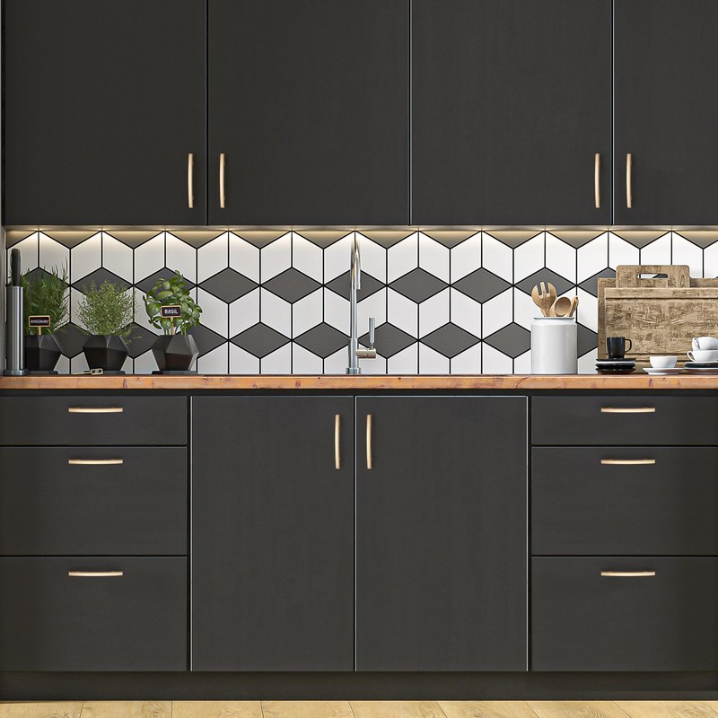 Ravinte 10 Pack Cabinet Handles Champagne Bronze Cabinet Pulls Kitchen