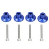 4Pcs Motorcycle Front Fender Frame Slider Screw Fit for YAMAHA