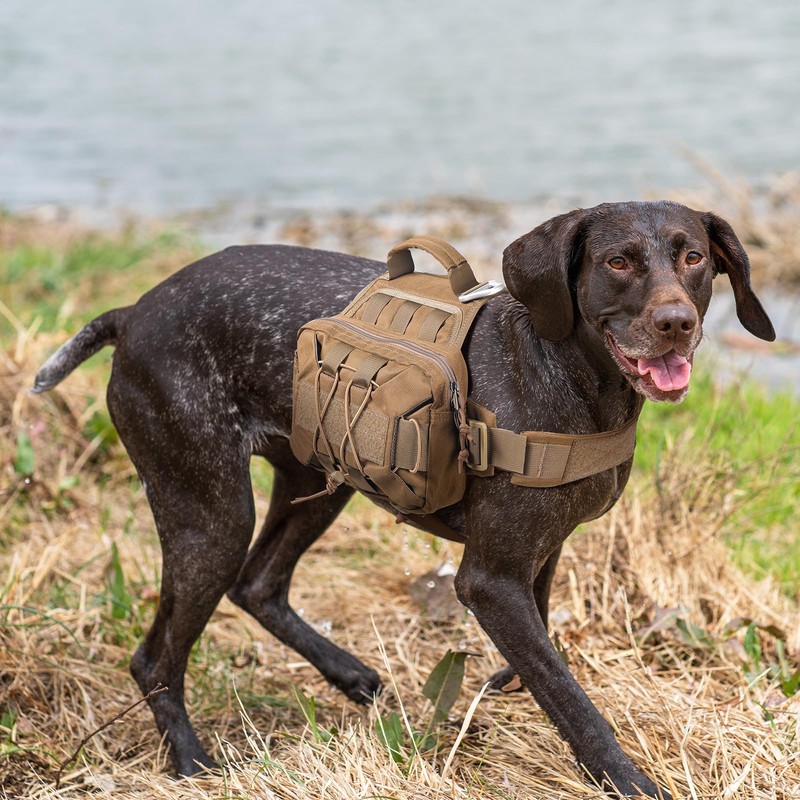 EXCELLENT ELITE SPANKER Dog Pack Hound Dog Saddle Bag Backpack