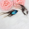 Feather Earrings Handmade Natural Lightweight Long Feather Dangle Earrings for