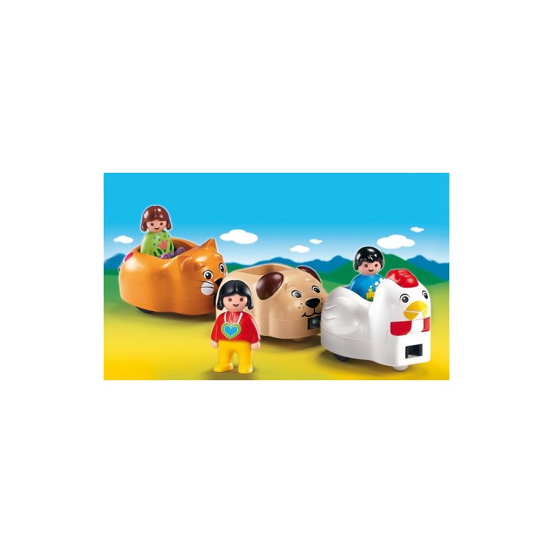 Playmobil 6767 1.2.3 Animal Train