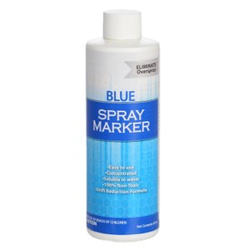 Blue Spray Marker - (8 Ounces) - Weed Spray Dye, Herbicide Dye, Fertilizer Marking Dye, Turf Mark and Blue Herbicide Marker, Organic Herbicide Marking