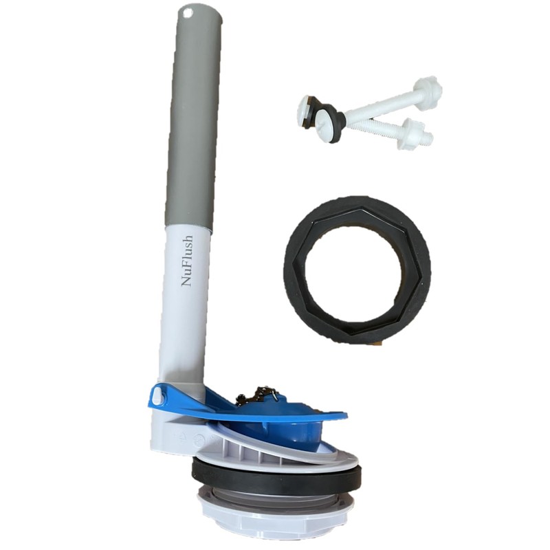 Toto THU129P-2A Flush Valve Replacement with Nut & Flapper for