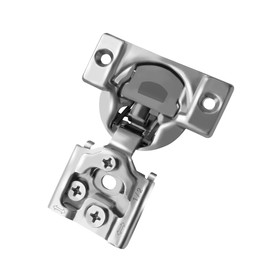 Berta 2-Pack, 1/2 inch Overlay Soft Closing Face Frame Cabinet Hinges, 105 Degree 6-Ways 3-Cam Adjustment Concealed Kitchen Cabinet Door Hinges with Screws (1/2 in. Overlay, 2 Pieces)
