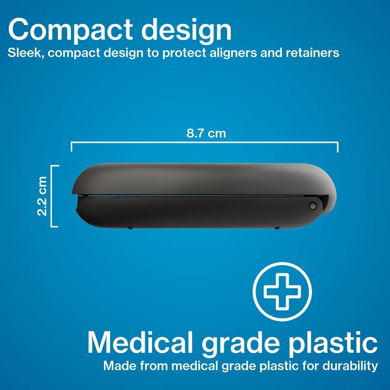 INVISALIGN Aligner and Retainer Case, Textured Donut