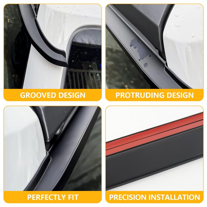 Rain Guards Window Visors Compatible with Ford Bronco 2021 2022