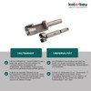 KOTARBAU® Milling Cutter & Drill Bit Set 25 mm Wood