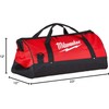 Milwaukee 902033036 23x12x12 Canvas Tool Bag W/Strap