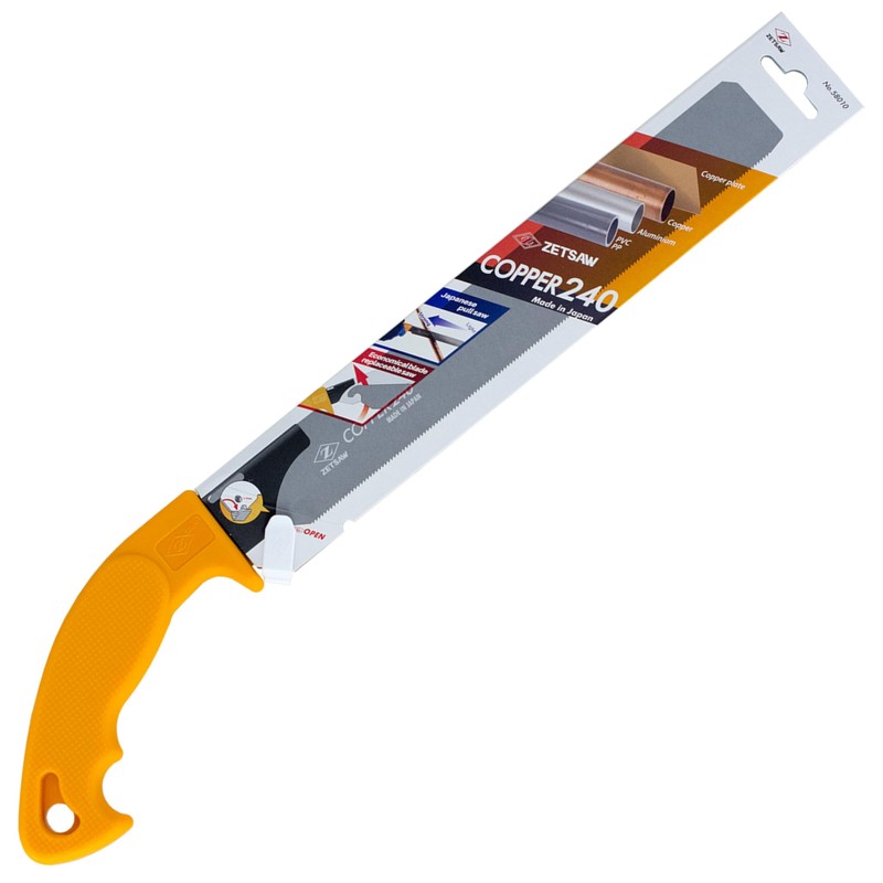 Z-saw Japanese Metal Hand Saw for Non-Ferrous Soft Metals COPPER240