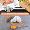 XLIUAX 2 Pcs Egg Yolk Separator, Egg Separator for Raw