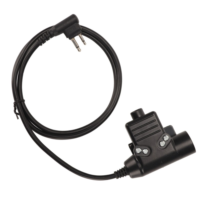 U94 PTT System Adapter 2 Pin M Head Dual Plug