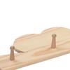 LAUBLUST Wooden Coat Rack Approx. 30 x 11 x 5