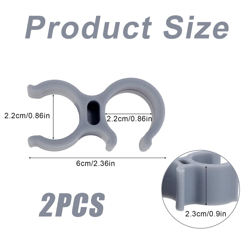 2pcs Shower Head Holder for Shower Chair, Bath Seat Shower
