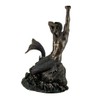 Veronese Design 7 7/8" Tall Merman Stretching on Rock Cold