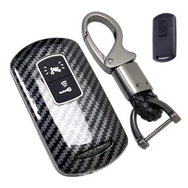[LETINGFAR] Key Case for Honda Yamaha Motorcycles, Smart Key Cover, Designed for Honda Yamaha Motorcycles, A2J, Honda PCX 150/125, X-ADV, SH125, Scoopy SH300, Forza125/300, Key Holder